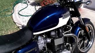 2012 Triumph Bonneville SE [upl. by Sergu]