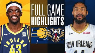 PACERS at PELICANS  FULL GAME HIGHLIGHTS  March 1 2024 [upl. by Paola627]