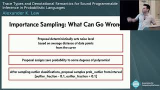 Trace Types and Denotational Semantics for Sound Programmable Inference in Probabilistic Languages [upl. by Tracy]