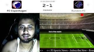 FC Copenhagen vs Randers FC Danish Superliga Football Match Highlights PLSN 544 [upl. by Oinigih782]