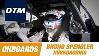 Onboard Bruno Spengler BMW M3 DTM  DTM Race Nürburgring [upl. by Mail]