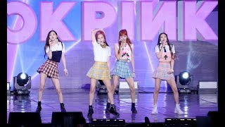 170724 블랙핑크 BLACKPINK 휘파람WHISTLE 전체 직캠 Fancam 쇼 음악중심 by Mera [upl. by Nev242]