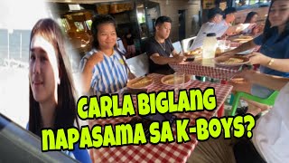 CARLA BIGLANG NAPASAMA SA KBOYS SUBRANG SAYA [upl. by Joellyn97]