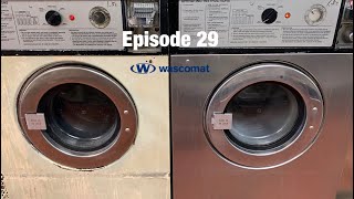 Laundromat day Episode 29 Wascomat Junior W74 Washers race action [upl. by Enilarak]