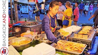 Fantastic STREET FOOD in Bangkok at Navy Fair 2023 [upl. by Josey]