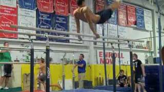 Benjamin Linss Gymnastics Recruiting Video [upl. by Accemahs881]