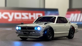 MiniZ101 EP1 เปลี่ยนบอดี้ Skyline 2000GTR ใหม่ 94 มม ใน MiniZ AWD และการติดตั้งไฟในบอดี้ MiniZ [upl. by Presley]