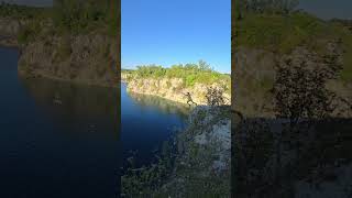 Zakrzówek Kraków skok 27m cliffjumping [upl. by Charita]