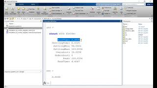 How to MATLAB Plot and Calculate System Response Rise time Settling Time Steady State Error [upl. by Eirrem314]