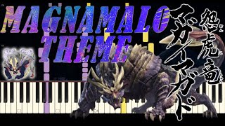 Magnamalo Theme MHRise  Synthesia [upl. by Ycats]