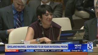 Ghislaine Maxwell sentenced to 20 years in prison for helping Jeffrey Epstein [upl. by Bena835]