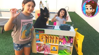 De Compras en la TIENDA DE MASCOTAS de Sarayu  Yesly [upl. by Photina229]