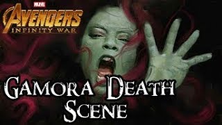 AVENGERS INFINITY WAR 2018  Gamora Death Scene [upl. by Spiegelman]