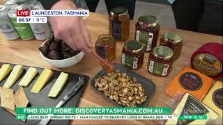 TVNZ Breakfast Live cross to Ashgrove – Tassie produce [upl. by Yarezed]