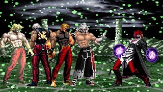 KOF Mugen  Omega Rugal Team Vs Orochi Yagami AD [upl. by Derej181]