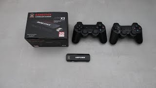 Retro Console X2 Plus Gamestick 3D  Eumelec 43   40000 Games PSPPS1N64ARCADE ECC [upl. by Even]