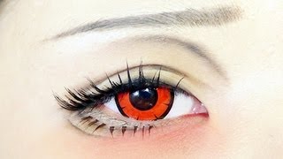 Gasai Yuno Yandere Eye  Tutorial  Anime Eye Makeup 39 [upl. by Siver]