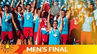 Croatia vs Hungary  Highlights mens final  YAC 17 Beach Handball EURO [upl. by Aneehsit]