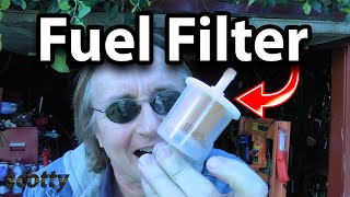 How to Find the Fuel Filter in Your Car [upl. by Dympha]