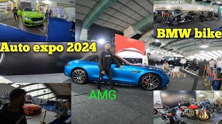 Surat International Auto expo 2024 Super Cars Super Bikes Vintage car vlog [upl. by Anailil343]