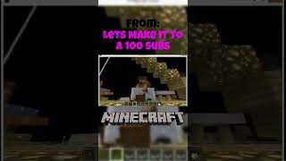 Ride from Below 100  Minecraft shorts minecraft rollercoaster [upl. by Dumah]