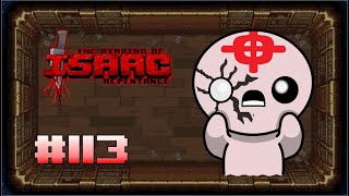 Binding of isaac repentance 113 quotCurse eye  The mark  el peor comboquot [upl. by Quinta]