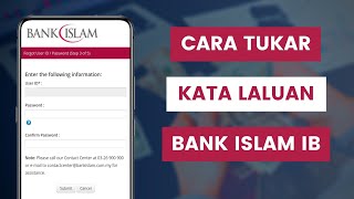 Cara Tukar Kata Laluan Bank Islam Internet Banking Atau Reset Password App Go Bank Islam [upl. by Nosmoht387]