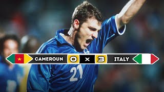 ITALY 🇮🇹 × 🇨🇲 Cameroon  3 × 0  HIGHLIGHTS  All Goals  World Cup 1998 [upl. by Miko992]