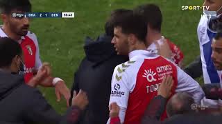 Goal  Golo Tormena SC Braga 21 Benfica Taça da Liga 2021  MeiasFinais [upl. by Harrus366]