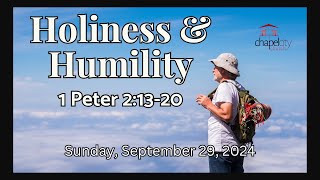 Holiness amp Humility [upl. by Socha]