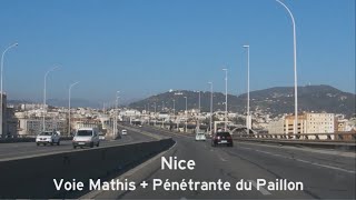 F Nice Voie Mathis  Pénétrante du Paillon [upl. by Warner557]