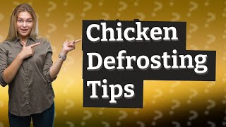 Can I defrost a whole chicken in microwave [upl. by Cybil427]