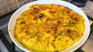 Spicy omlet with bacon [upl. by Aened]