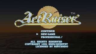 Actraiser Intro REDUX HD [upl. by Gide]