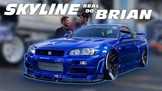 ENTREVISTEI o dono do SKYLINE USADO PELO PAUL WALKER NO VELOZES E FURIOSOS [upl. by Tzong289]