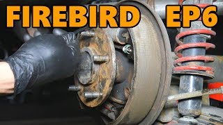 1978 Firebird Drum Brake Work and New Tires Ep6 [upl. by Nonnahc]