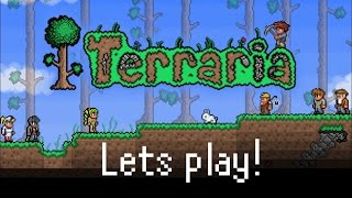 Terraria Episode 1 First Video Ever [upl. by Eillat759]