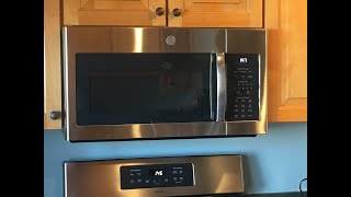 Complete Over the Range Microwave Installation including removing the old microwave [upl. by Sudderth]