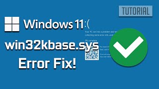 FIX win32kbasesys BSOD Crashwin32kbasesys Blue Screen BSOD Error On Windows 1110 PC [upl. by Osnola]