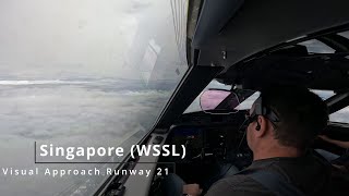 Landing Singapore WSSL  Gulfstream G650 [upl. by Robinson814]