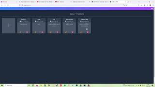 Web notes app with a Nextjs Frontend and Expressjs  SQLite3 Backend REST API [upl. by Nasar438]