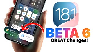 iOS 181 Beta 6  New Features and Changes [upl. by Hennessy110]