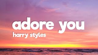 Harry Styles  Adore You Lyrics [upl. by Aihsekyw752]