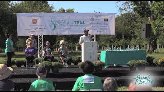 Chris Kersey giving Legacy Family Speech at NOCC Together in Teal 5K  September 10 2022 [upl. by Nettle]