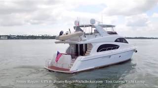 SOLD 2007 Hatteras 64 Motor Yachtfor Sale by Jimmy Rogers CPYB [upl. by Itsyrc]