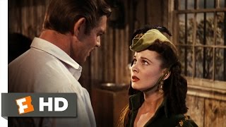 Gone with the Wind 56 Movie CLIP  Abasing Herself 1939 HD [upl. by Ettesyl357]