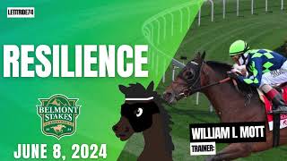 This is the next to last video for the Belmont Resilience Belmont Stakes 2024 Preview [upl. by Eillime242]