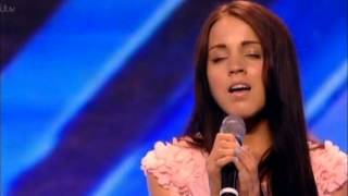 X FACTOR 2013 STAGE AUDITIONS  MELANIE McCABE  TITANIUM by DAVID GUETTA [upl. by Sofia]