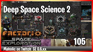 ⚙️Factorio ➡️ Deep space science 2 ✅ Space exploration 06 🏭⚙️ Gameplay [upl. by Dolf856]