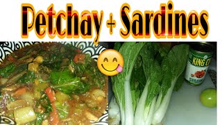 How to cook Pechay  Sardines simple recipe lutong bahay panlasang pinoy [upl. by Chas]